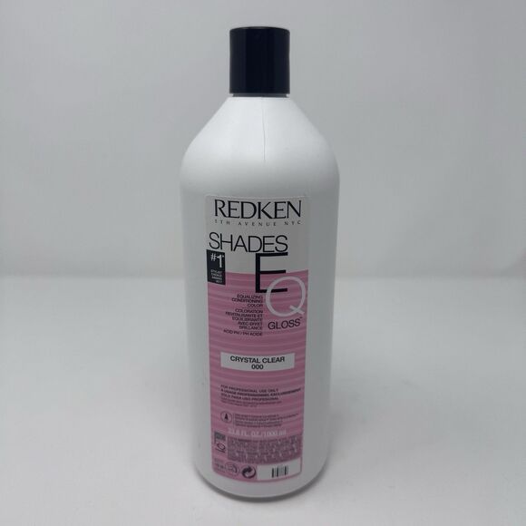Redken Shades EQ Gloss Crystal Clear 000 Conditioner 33.8oz NEW SEALED - Picture 1 of 4